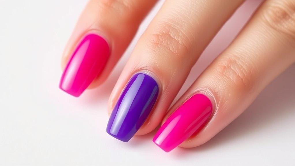 proper press on nail application