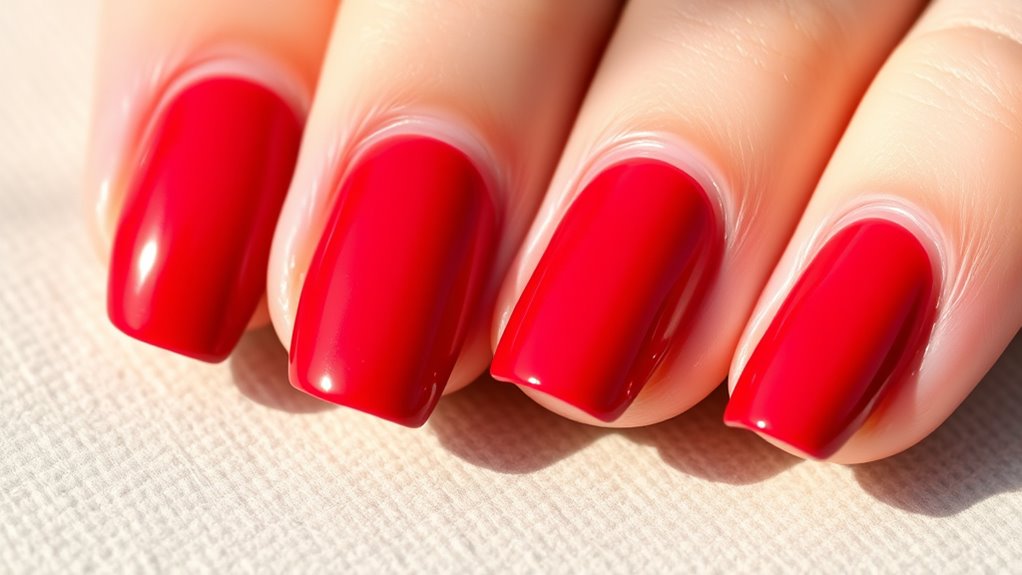 red nail color revival