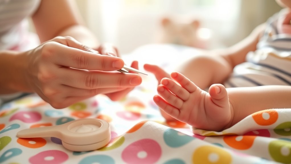 regular hand and nail care