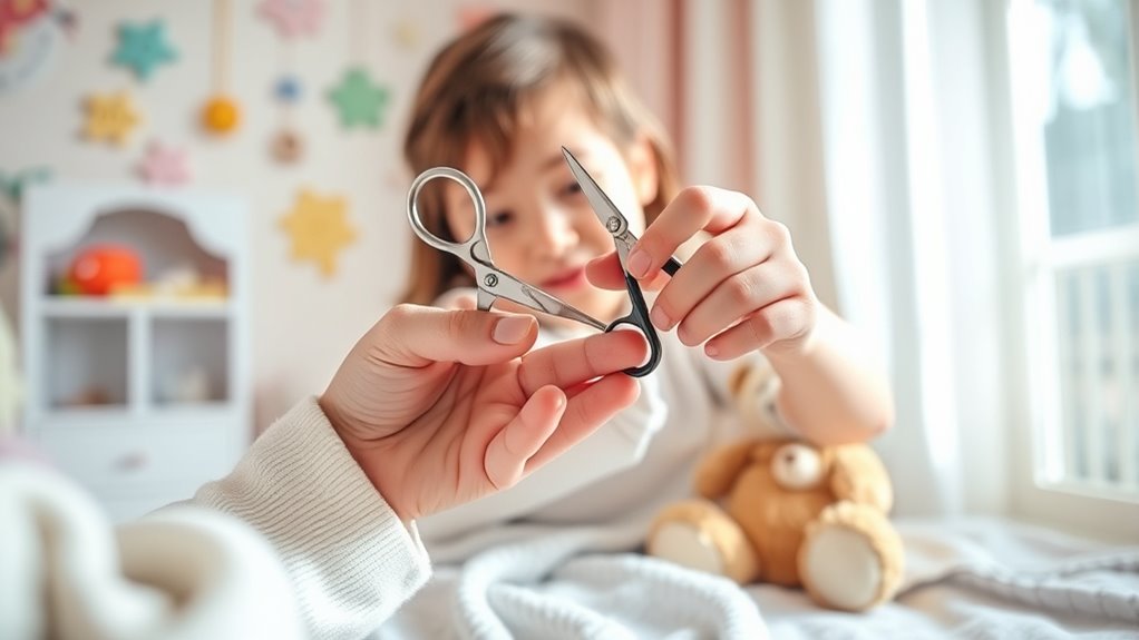regular seasonal nail trimming