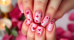 romantic valentine s nail designs