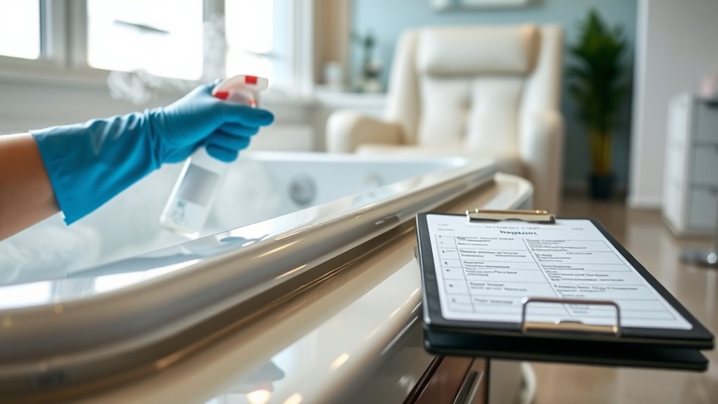 routine inspection and documentation