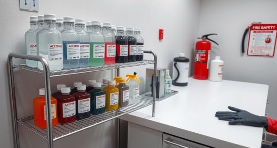 safe flammable product storage