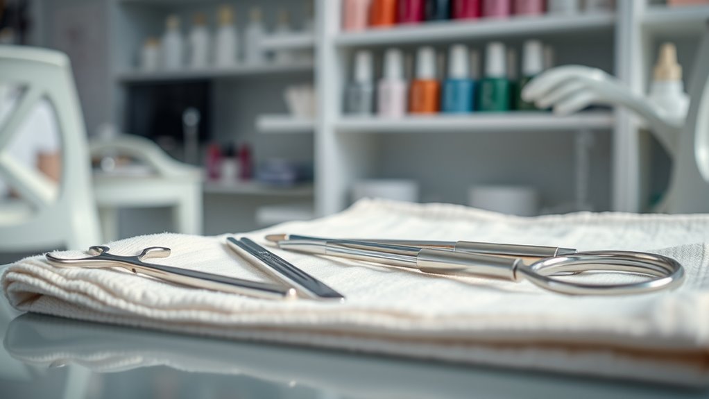 sanitized tools hygiene practices