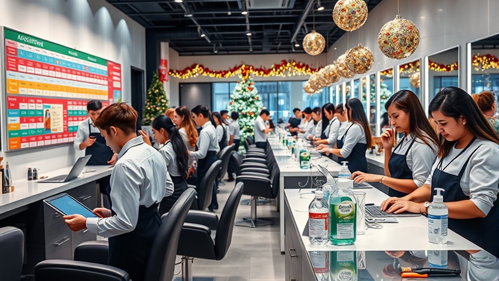 schedule sanitize communicate effectively