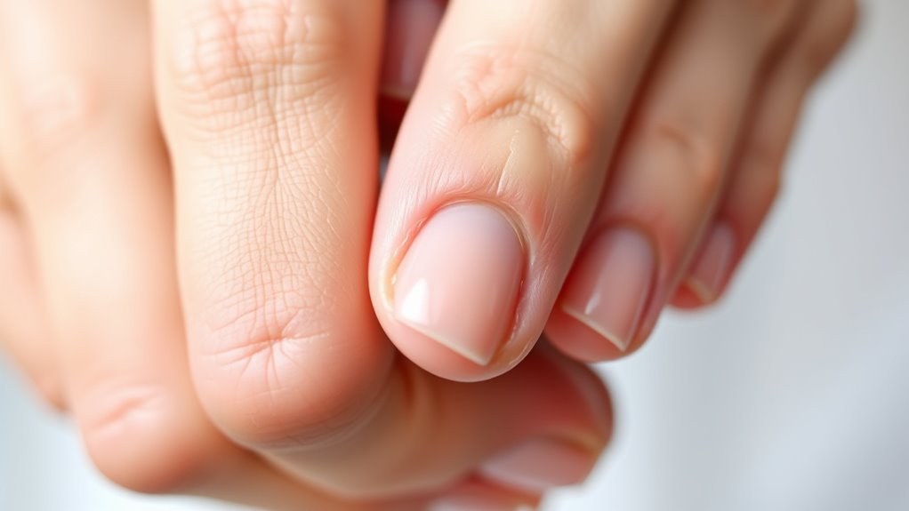 signs of damaged cuticles