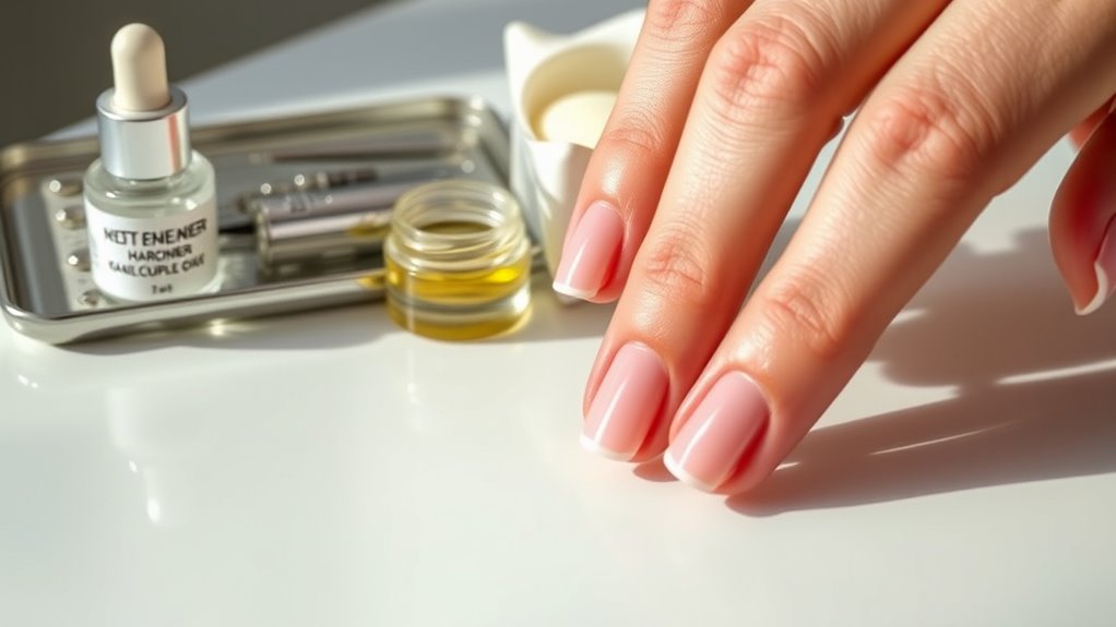strengthen nails with safety
