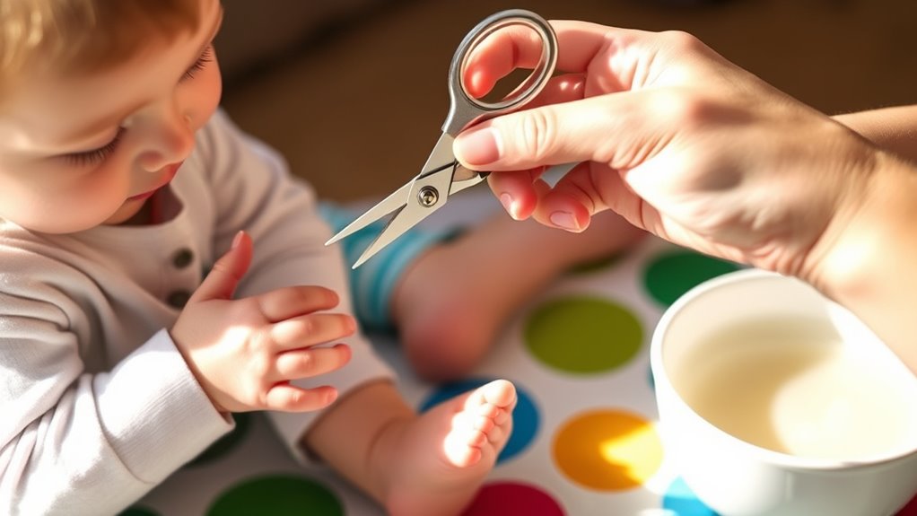 supervised child nail safety