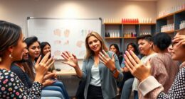 teaching nail art techniques