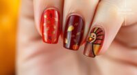 thanksgiving nail art ideas