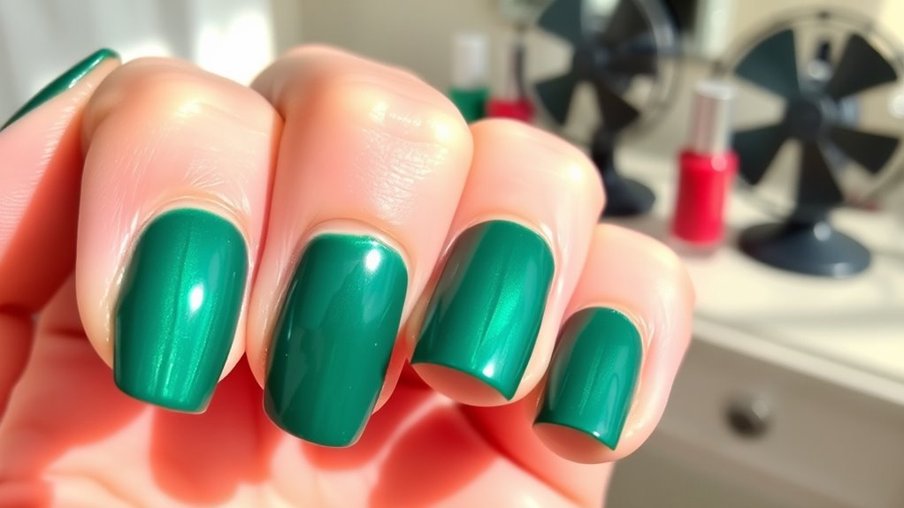 thin coats dry faster