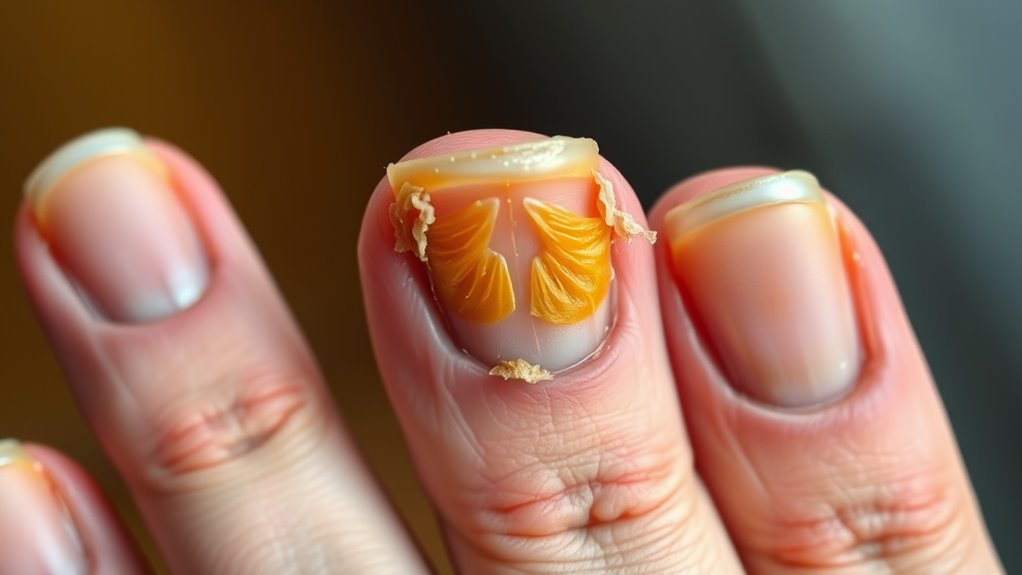 toxins weaken nail strength