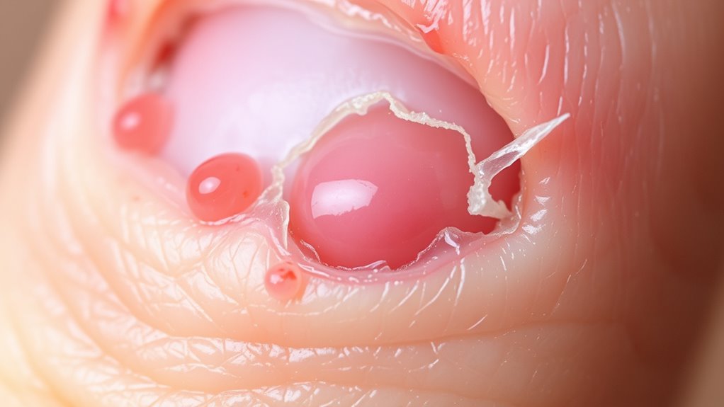 treating partially torn nails