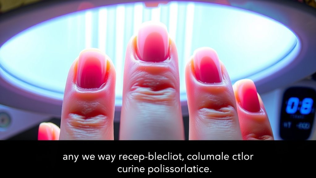 use correct curing times