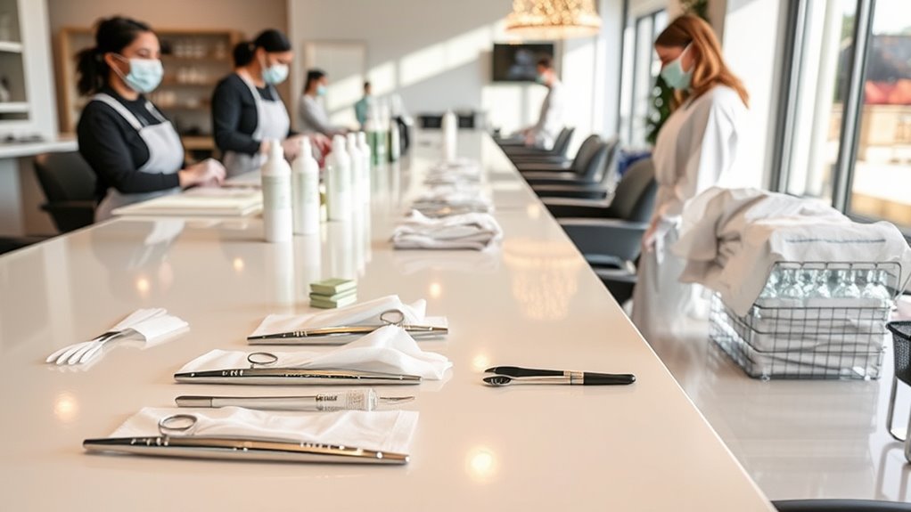 use disposable hygiene products