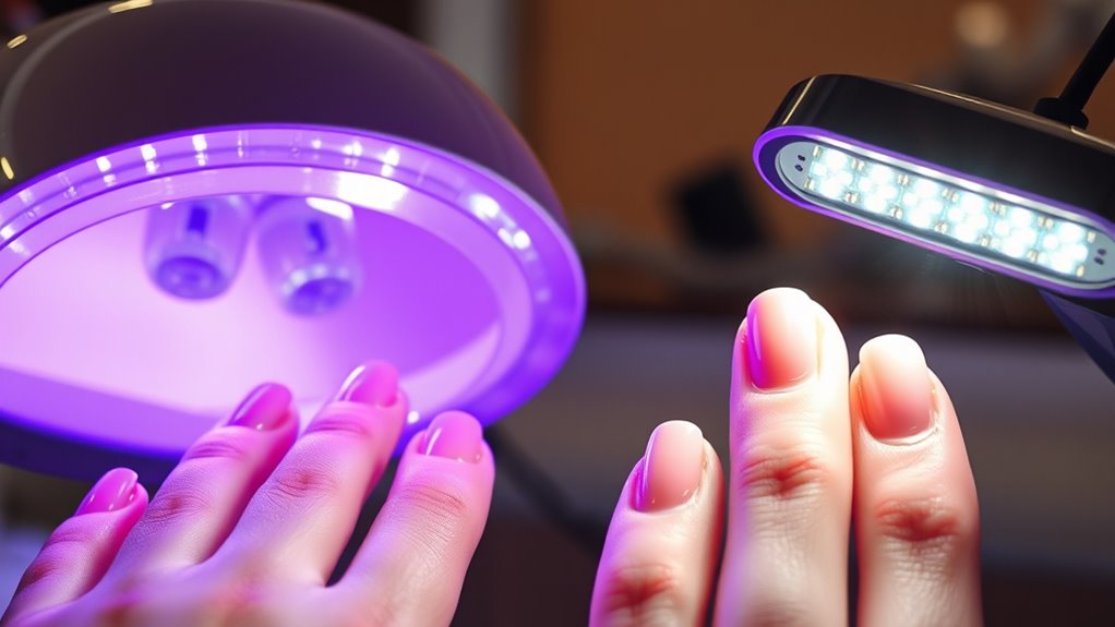 uv vs led curing