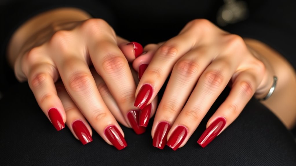 vibrant deep cherry hues