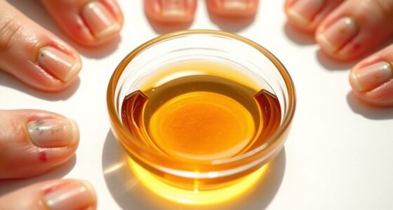 vinegar for nail care