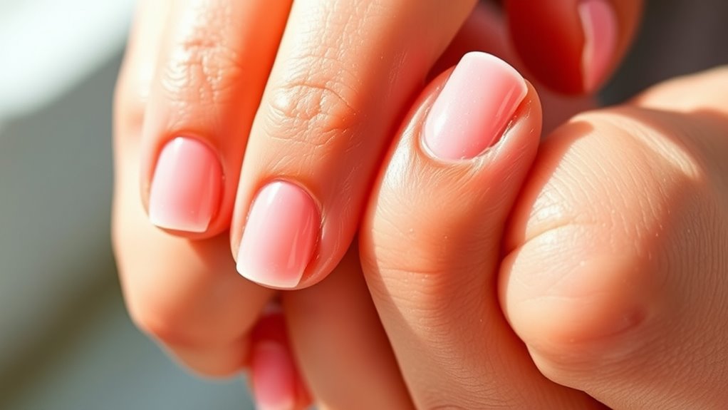 water keeps nails hydrated