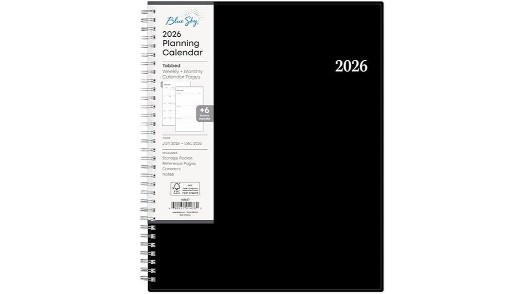 2026 calendar organizer