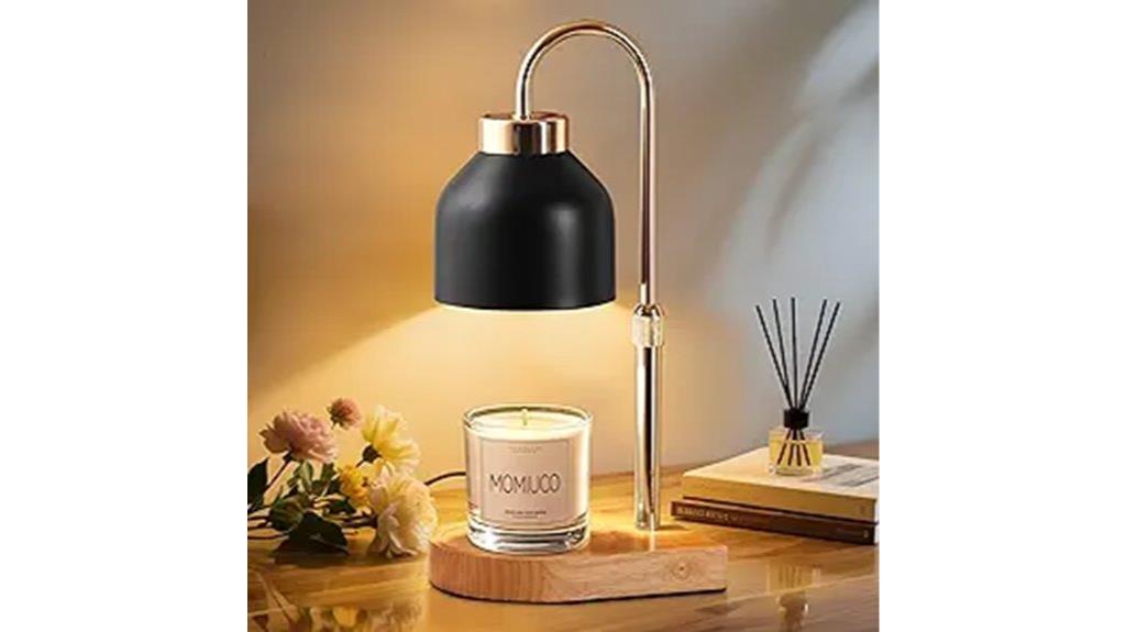 adjustable dimmer candle warmer