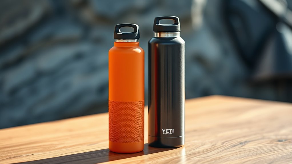 comparison of bottle features