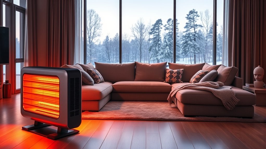 effective large room heating