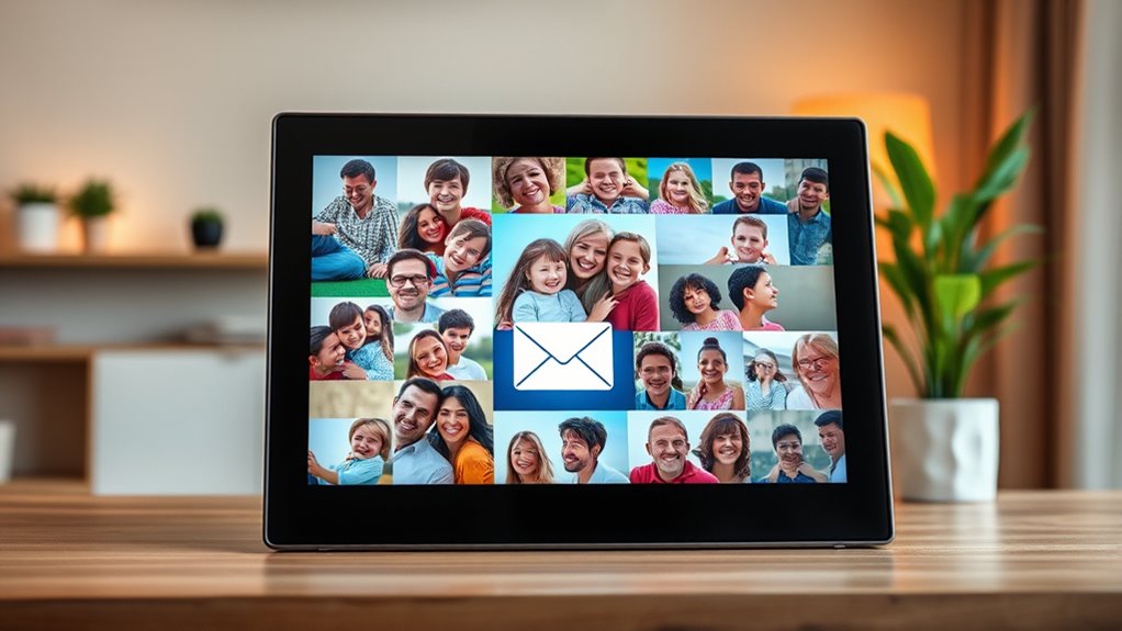 email sharing display quality