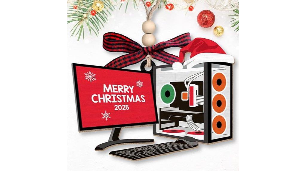 gamer themed christmas tree ornaments