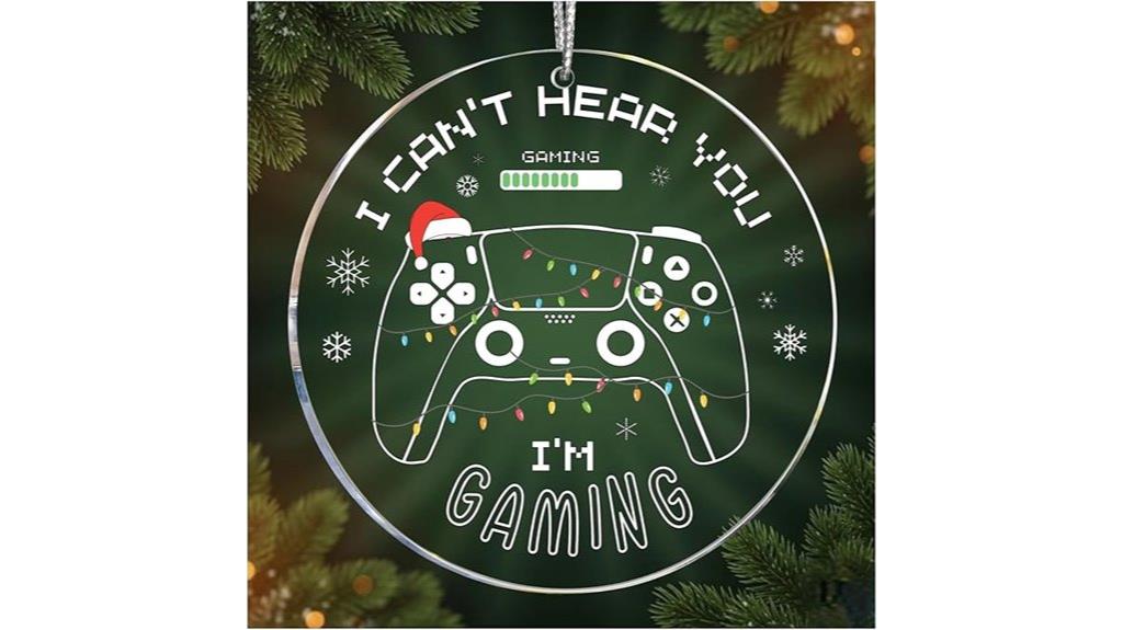 gaming themed christmas ornaments