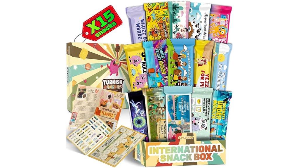 global snack box assortment