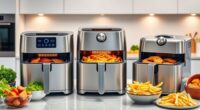 large family air fryers