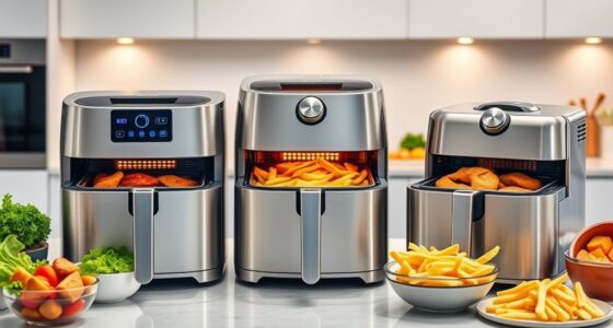 large family air fryers