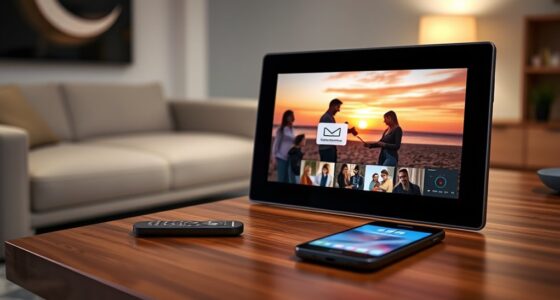 top email enabled digital frames