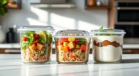 top glass meal prep containers