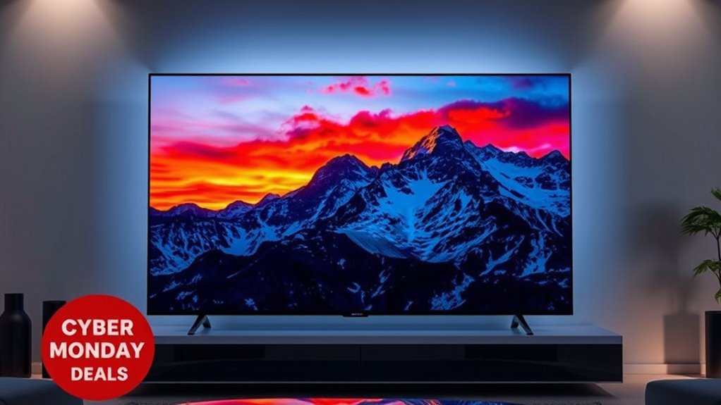 top oled tv cyber monday deals