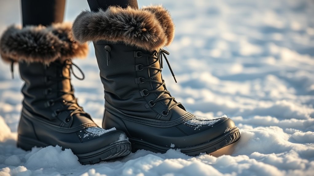 waterproof insulated traction comfort