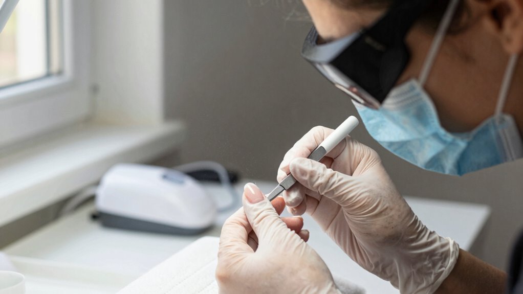 acrylic gel dust safety