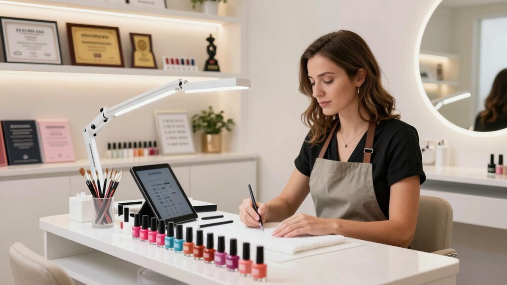 advanced nail technician courses