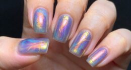 aura inspired nail color placement