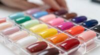 color coded gel organization