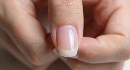 create a neat nail apex