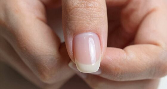 create a neat nail apex