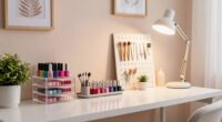 create a sustainable nail workspace