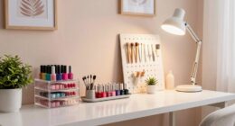 create a sustainable nail workspace
