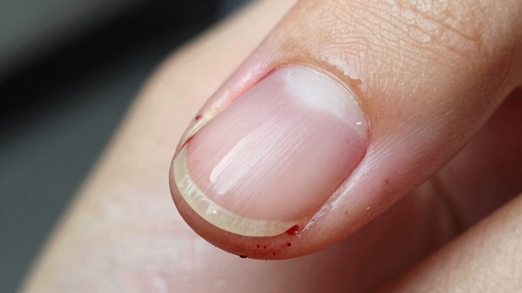 delayed nail trauma effects