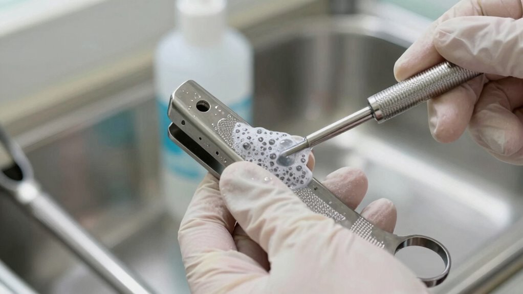 disinfection duration for tools