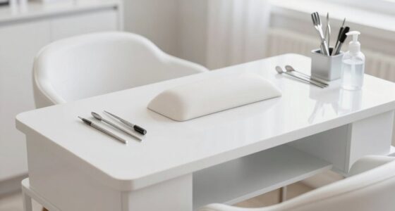 easy to clean nail surfaces