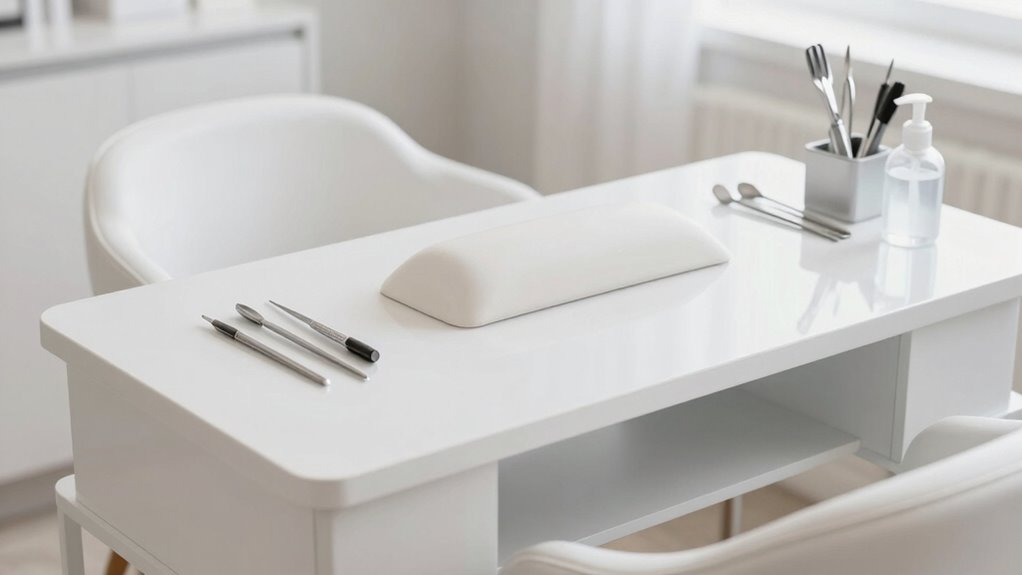 easy to clean nail surfaces