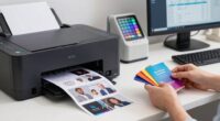 efficient printing client cards
